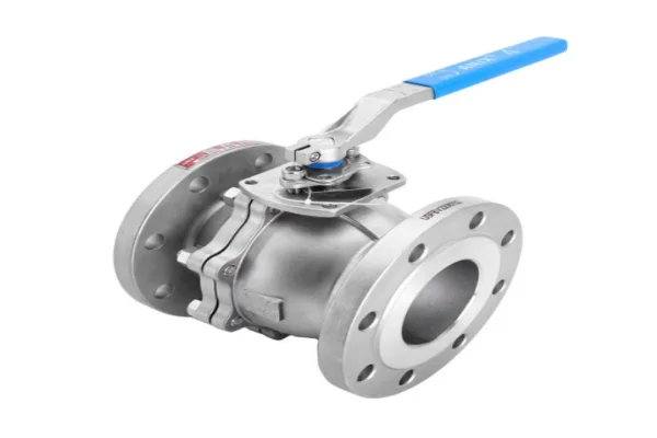 Ball valve flange type